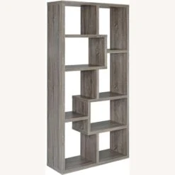 Other Weathered Grey Bookcase W/10 Shelves -Home Furnishings Store 1500 1500 frame 0 7813