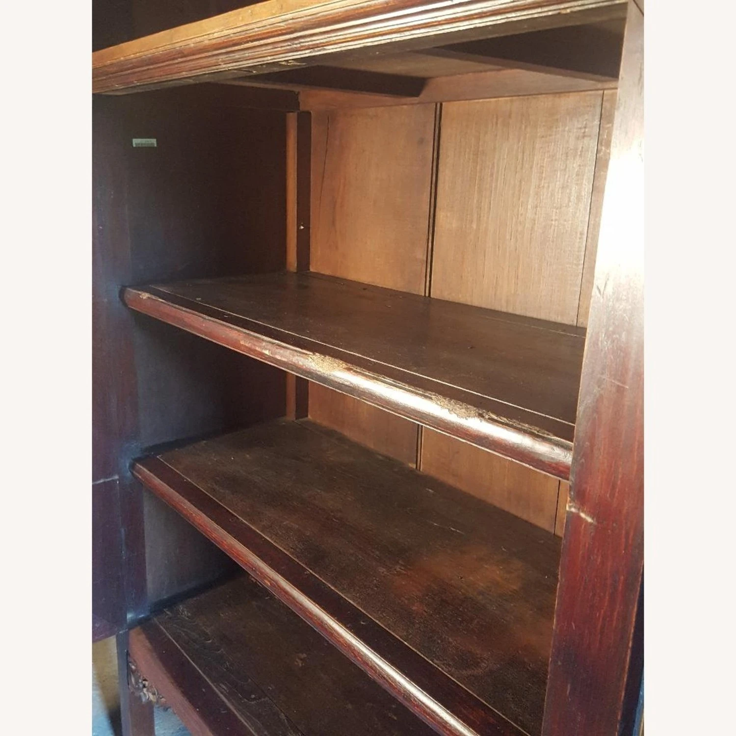 Antique Glass Door Bookcase 5 Antique Glass Door Bookcase - Image 3