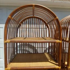 Hi-River Japanese Arched Bookshelf Boho MidCentury -Home Furnishings Store 1500 1500 frame 0 7854