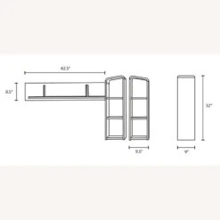 Other Wall Mounted Shelf In Walnut & Gray Finish -Home Furnishings Store 1500 1500 frame 0 7870