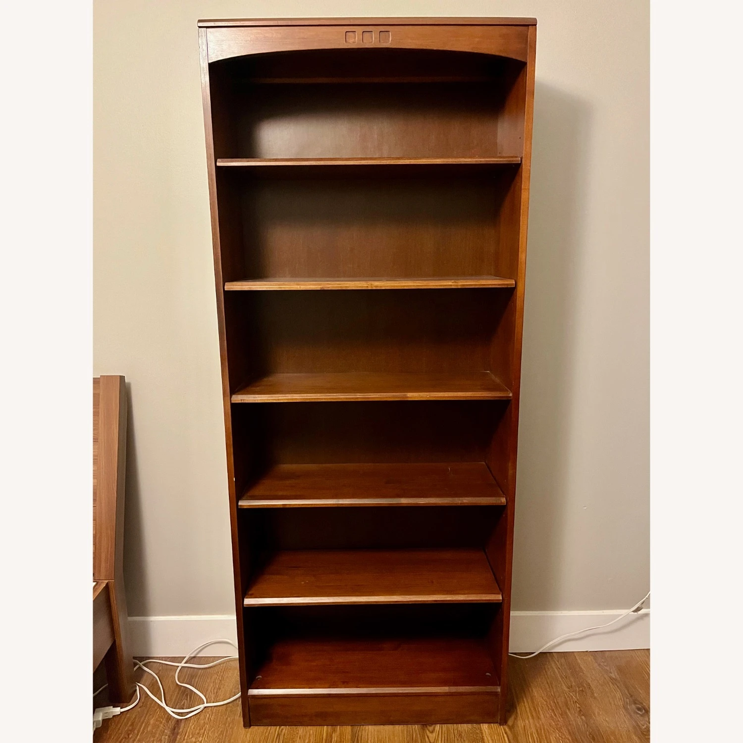 Ethan Allen Wood Bookcase 4 Ethan Allen Wood Bookcase - Image 2