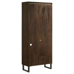 Other 4-Shelf Bookcase In Dark Walnut & Gunmetal -Home Furnishings Store 1500 1500 frame 0 7985