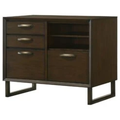 Other 4-Drawer File Cabinet In Dark Walnut Wood Finish -Home Furnishings Store 1500 1500 frame 0 8011
