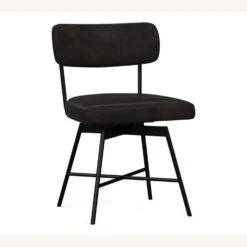 Pottery Barn Maison Leather Swivel Desk Chair -Home Furnishings Store 1500 1500 frame 0 8034