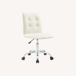 Other Office Chair In Mid Back White Faux Leatherette -Home Furnishings Store 1500 1500 frame 0 8211