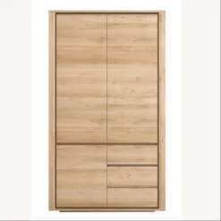 Other Ethnicraft Solid Oak Armoire / Wardrobe -Home Furnishings Store 1500 1500 frame 0 8237