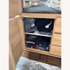 Other Ethnicraft Solid Oak Armoire / Wardrobe -Home Furnishings Store 1500 1500 frame 0 8238