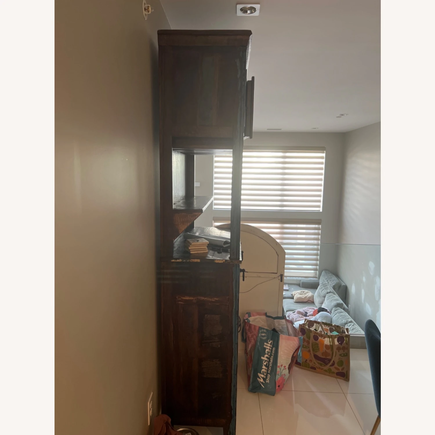 Unique Distressed Wood Bar Unit 6 Unique Distressed Wood Bar Unit - Image 4