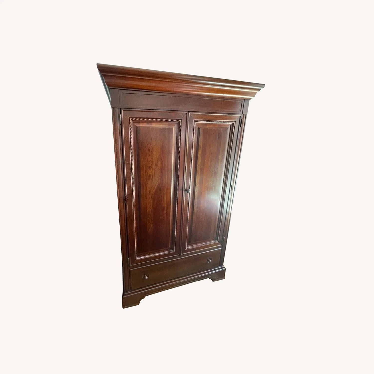 Other Dark Wood TV Armoire 4 Other Dark Wood TV Armoire - Image 2