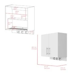 Other Wall Storage Cabinet Alikuri, White Finish -Home Furnishings Store 1500 1500 frame 0 8493