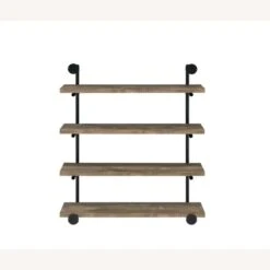 Other Wall Shelf In Rustic Oak W/ Open Shelves -Home Furnishings Store 1500 1500 frame 0 8533