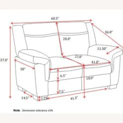 Other Loveseat In Gray Faux Leather Upholstery 12 Other Loveseat In Gray Faux Leather Upholstery -Home Furnishings Store 1500 1500 frame 0 854