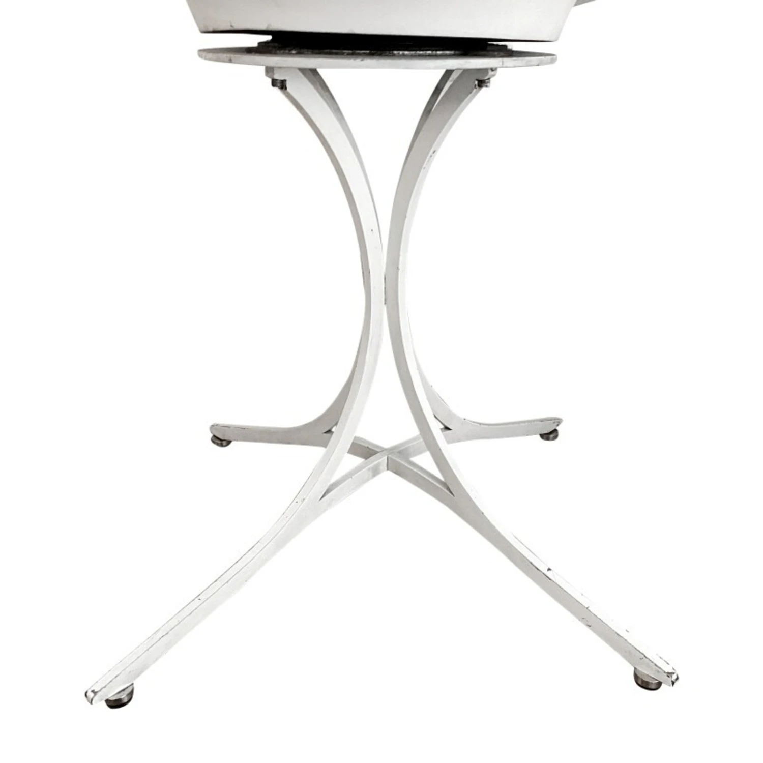 Erwine & Estelle Laverne White Lotus Swivel Chair 4 Erwine & Estelle Laverne White Lotus Swivel Chair - Image 2