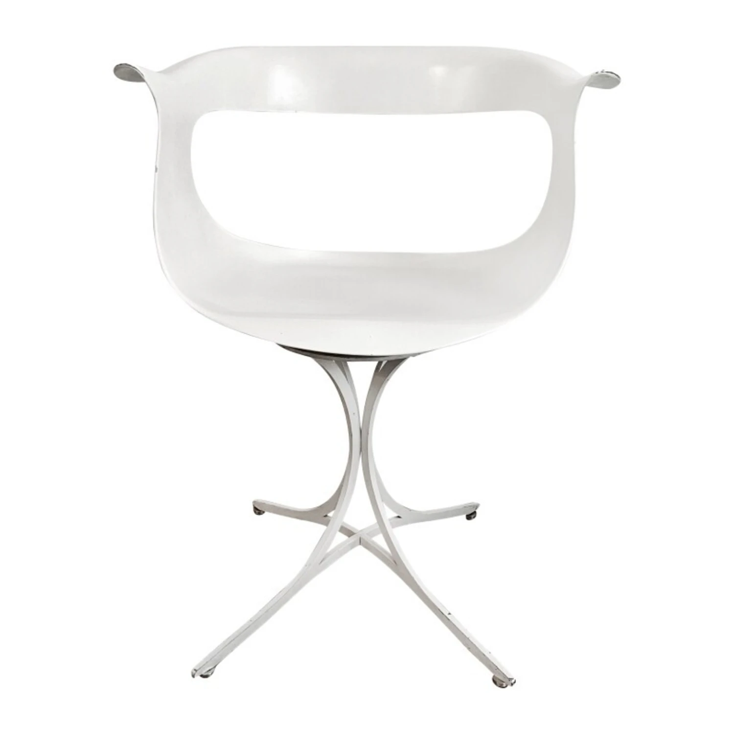 Erwine & Estelle Laverne White Lotus Swivel Chair 7 Erwine & Estelle Laverne White Lotus Swivel Chair - Image 5