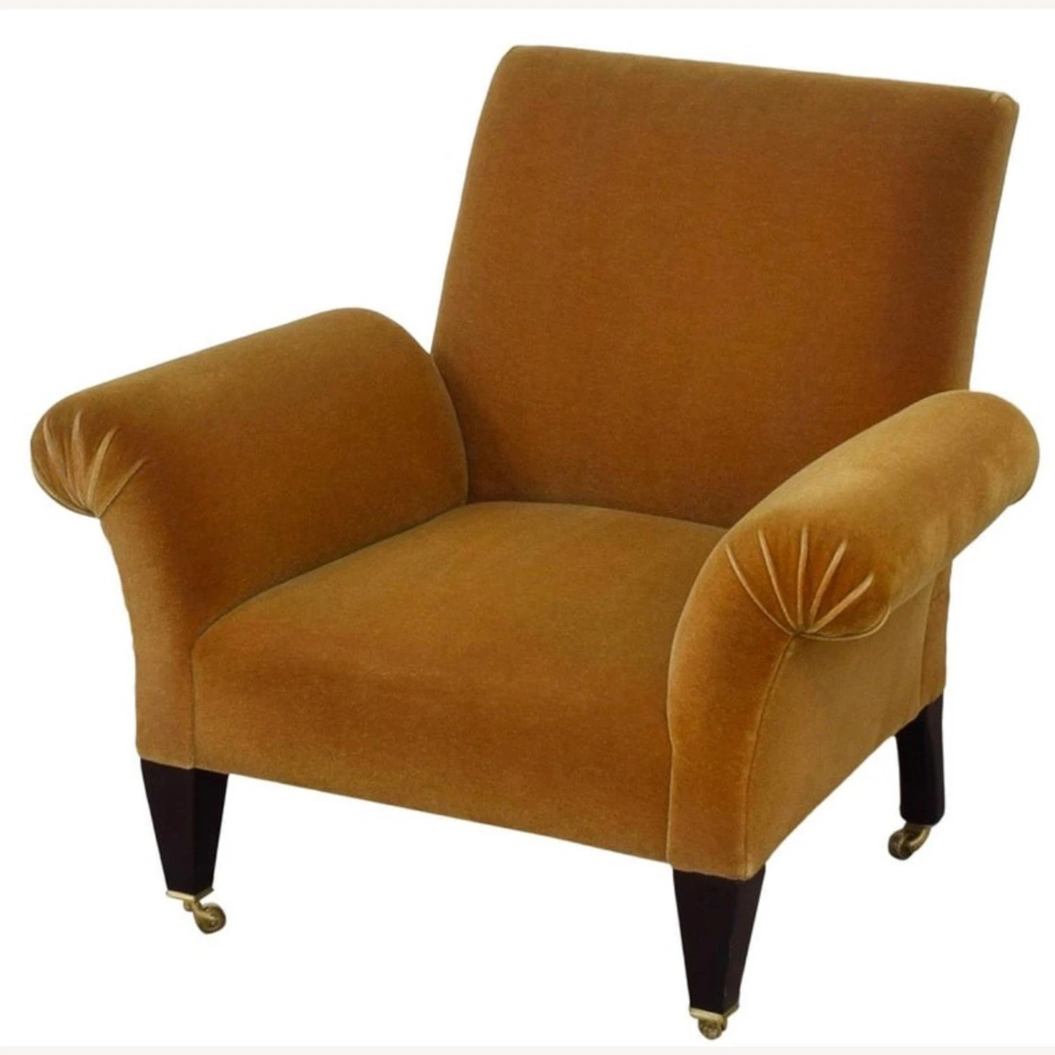 George Smith Whiskey Mohair Butterfly Armchair UK 3 George Smith Whiskey Mohair Butterfly Armchair UK