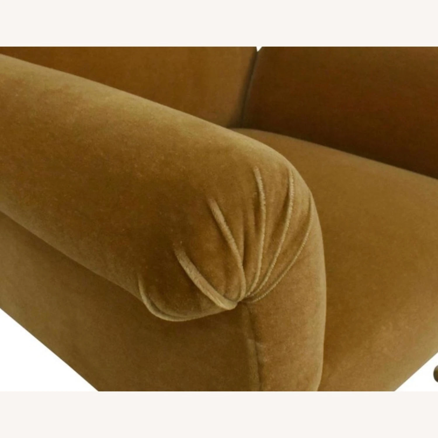 George Smith Whiskey Mohair Butterfly Armchair UK 6 George Smith Whiskey Mohair Butterfly Armchair UK - Image 4