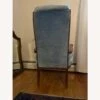 Vintage Curved Mohair Velour Armchair -Home Furnishings Store 1500 1500 frame 0 8760