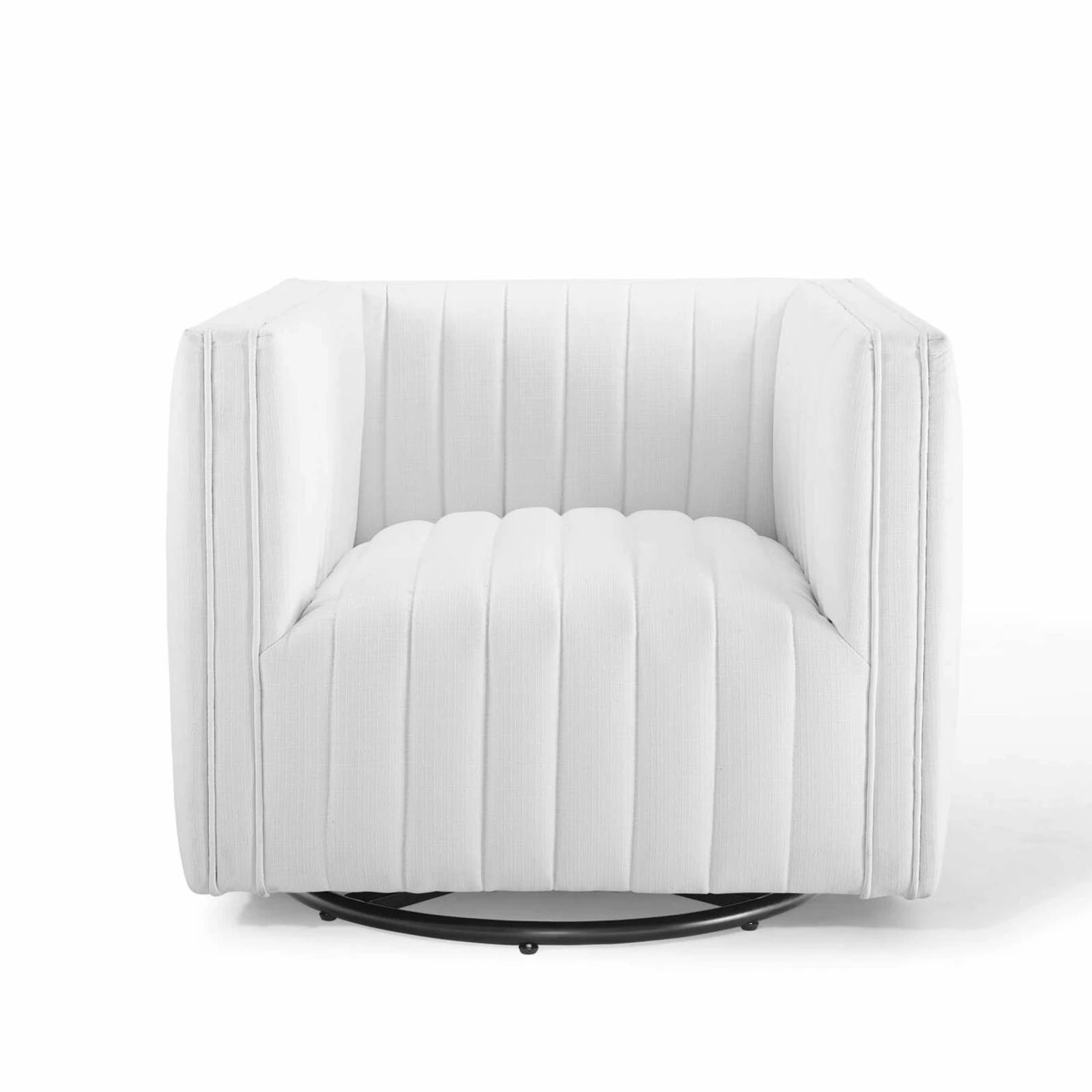 Other Glam Deco Armchair In White Velvet Upholstery 6 Other Glam Deco Armchair In White Velvet Upholstery - Image 4