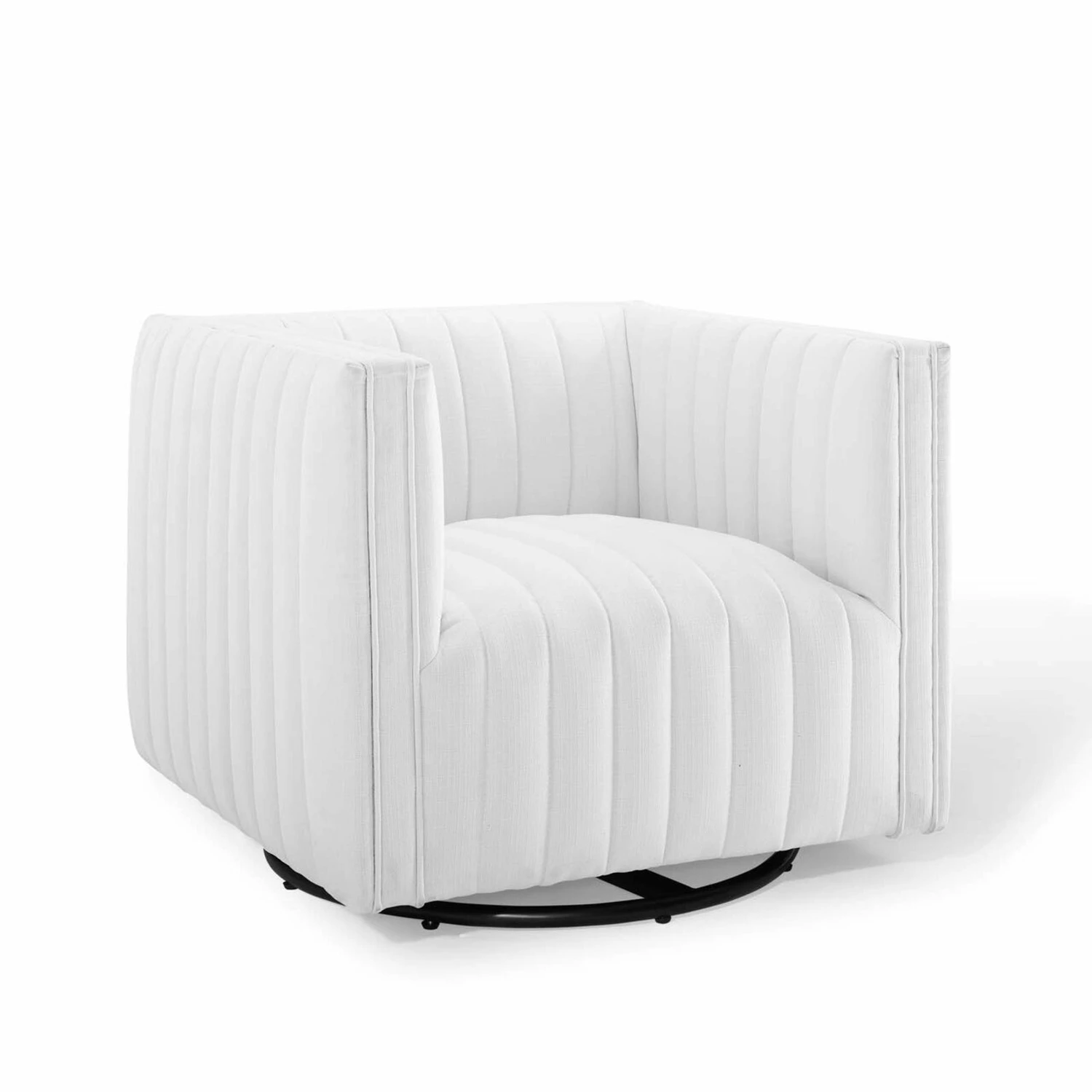 Other Glam Deco Armchair In White Velvet Upholstery 10 Other Glam Deco Armchair In White Velvet Upholstery - Image 8