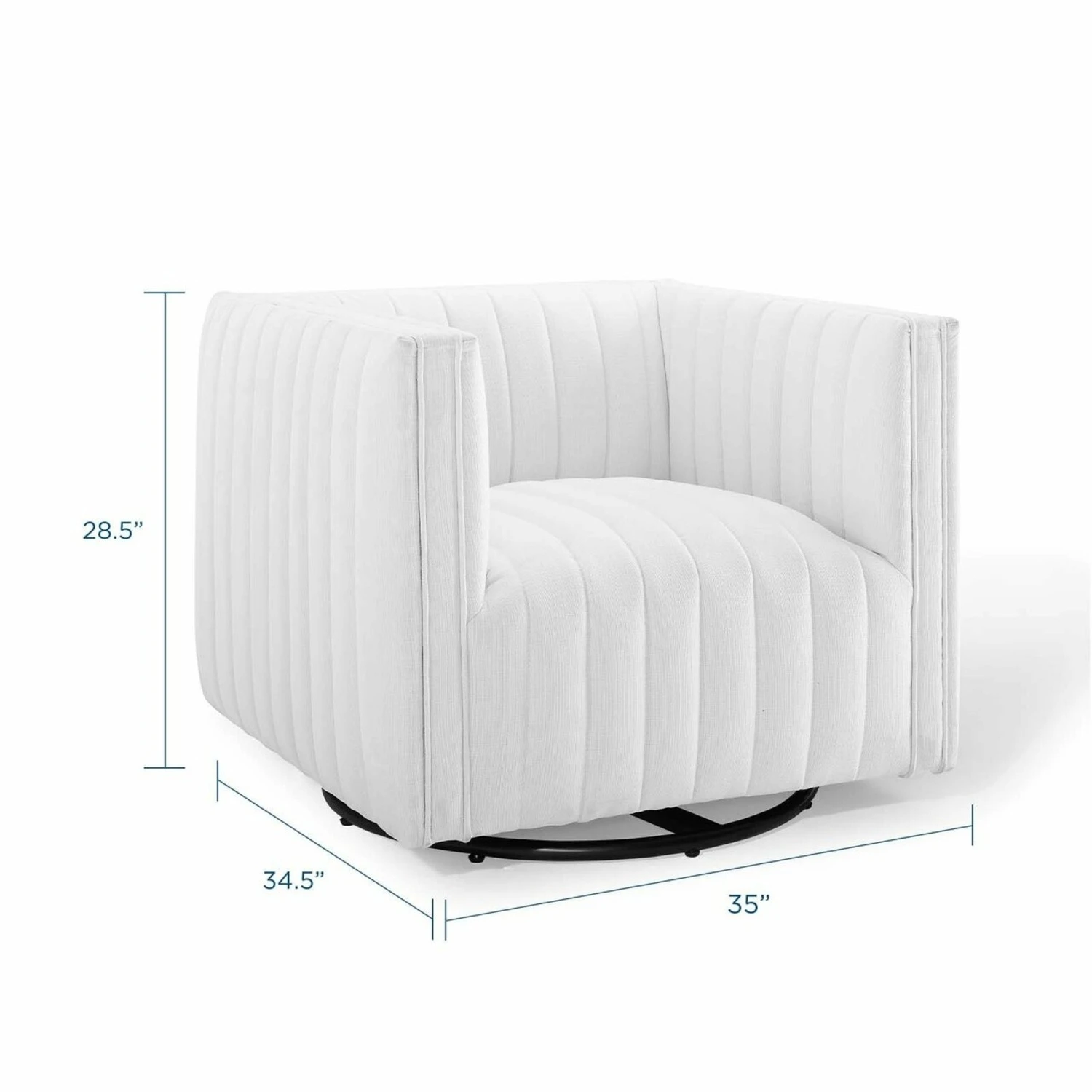 Other Glam Deco Armchair In White Velvet Upholstery 11 Other Glam Deco Armchair In White Velvet Upholstery - Image 9
