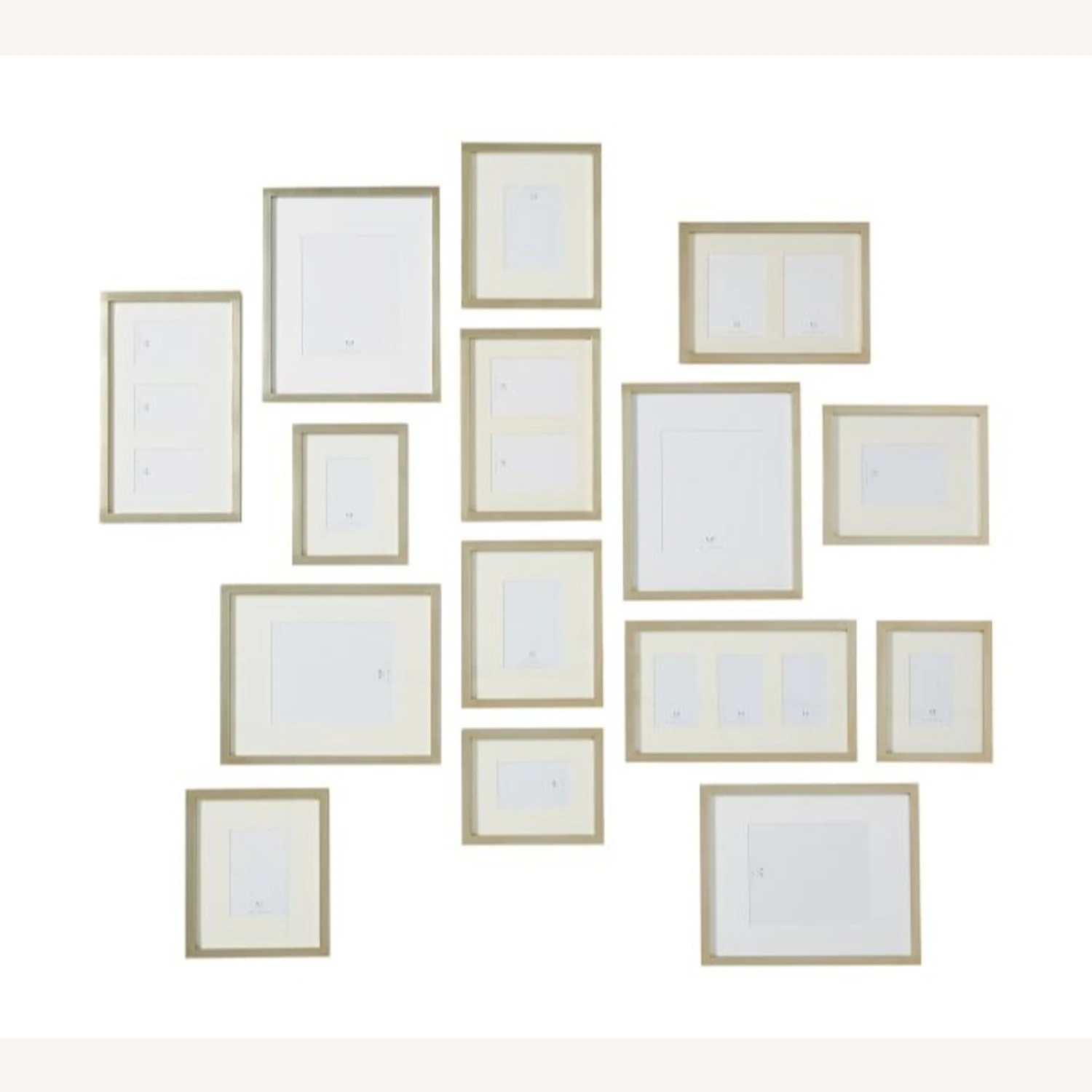 Pottery Barn Gallery Frames In A Box - Champagne 4 Pottery Barn Gallery Frames In A Box - Champagne - Image 2