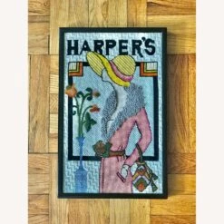 Vintage Needlepoint Art Deco Harper's Cover 13 Vintage Needlepoint Art Deco Harper's Cover -Home Furnishings Store 1500 1500 frame 0 9091