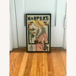 Vintage Needlepoint Art Deco Harper's Cover 14 Vintage Needlepoint Art Deco Harper's Cover -Home Furnishings Store 1500 1500 frame 0 9092