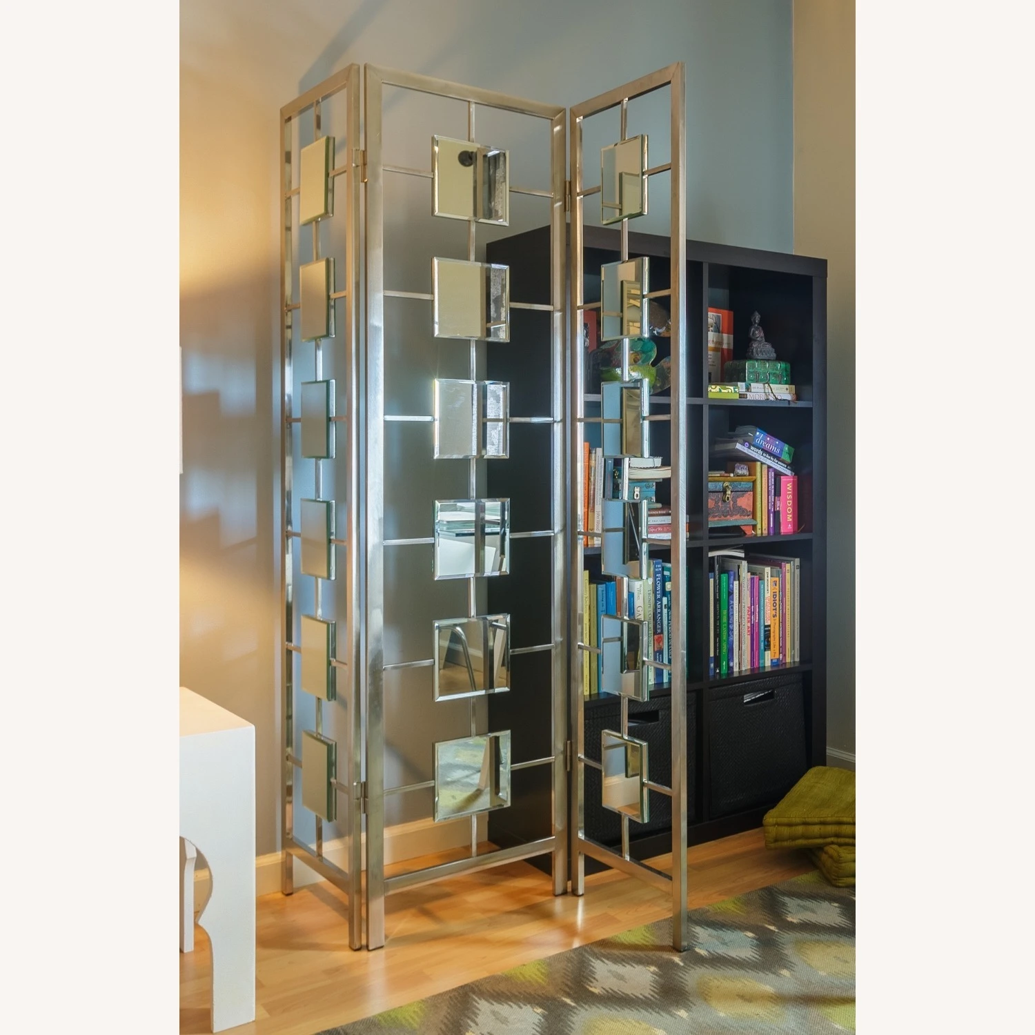 Mirrored Room Divider/Screen 6 Mirrored Room Divider/Screen - Image 4