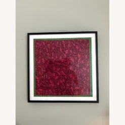 MoMA Keith Haring Pink & Green Framed Print -Home Furnishings Store 1500 1500 frame 0 9173