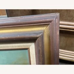 Antique 1912s Signed By Artist Oil Painting