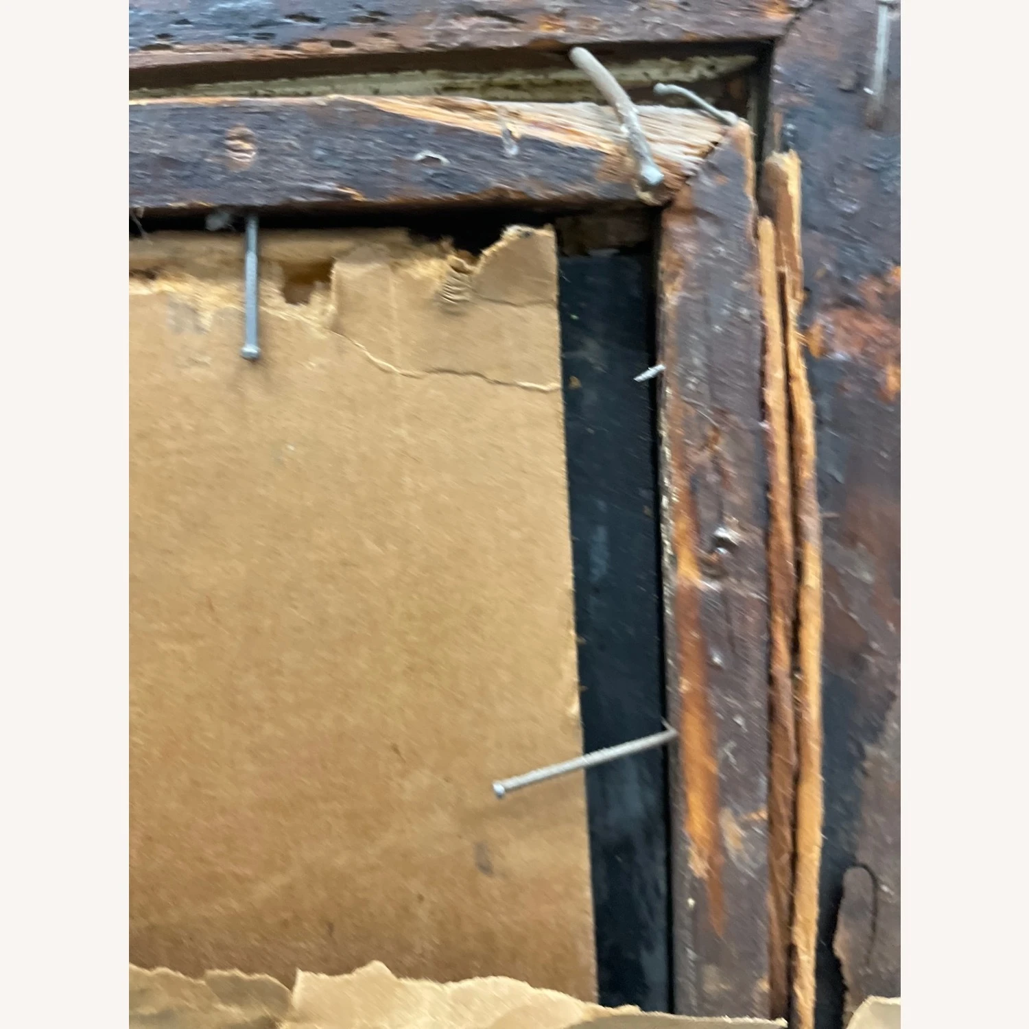 Vintage Signed Oil Painting With Glass Cover 18 Vintage Signed Oil Painting With Glass Cover - Image 16