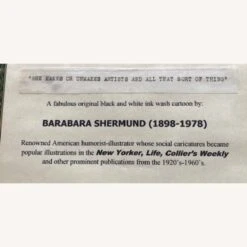Cartoon Black & White Original Barbara Shermund