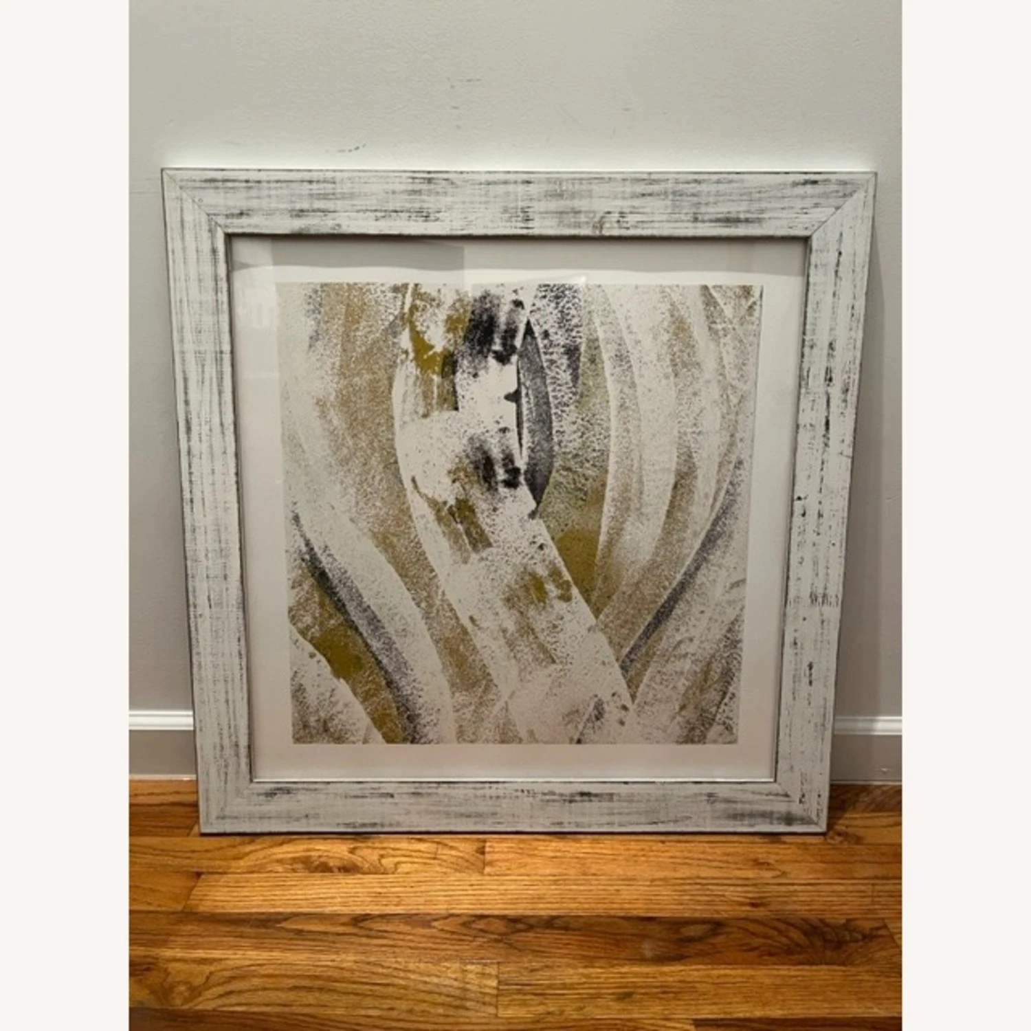 Other Large White Wood Framed Art 5 Other Large White Wood Framed Art - Image 3