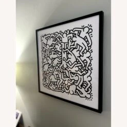 MoMA Keith Haring Party Of Life Framed Print -Home Furnishings Store 1500 1500 frame 0 9422