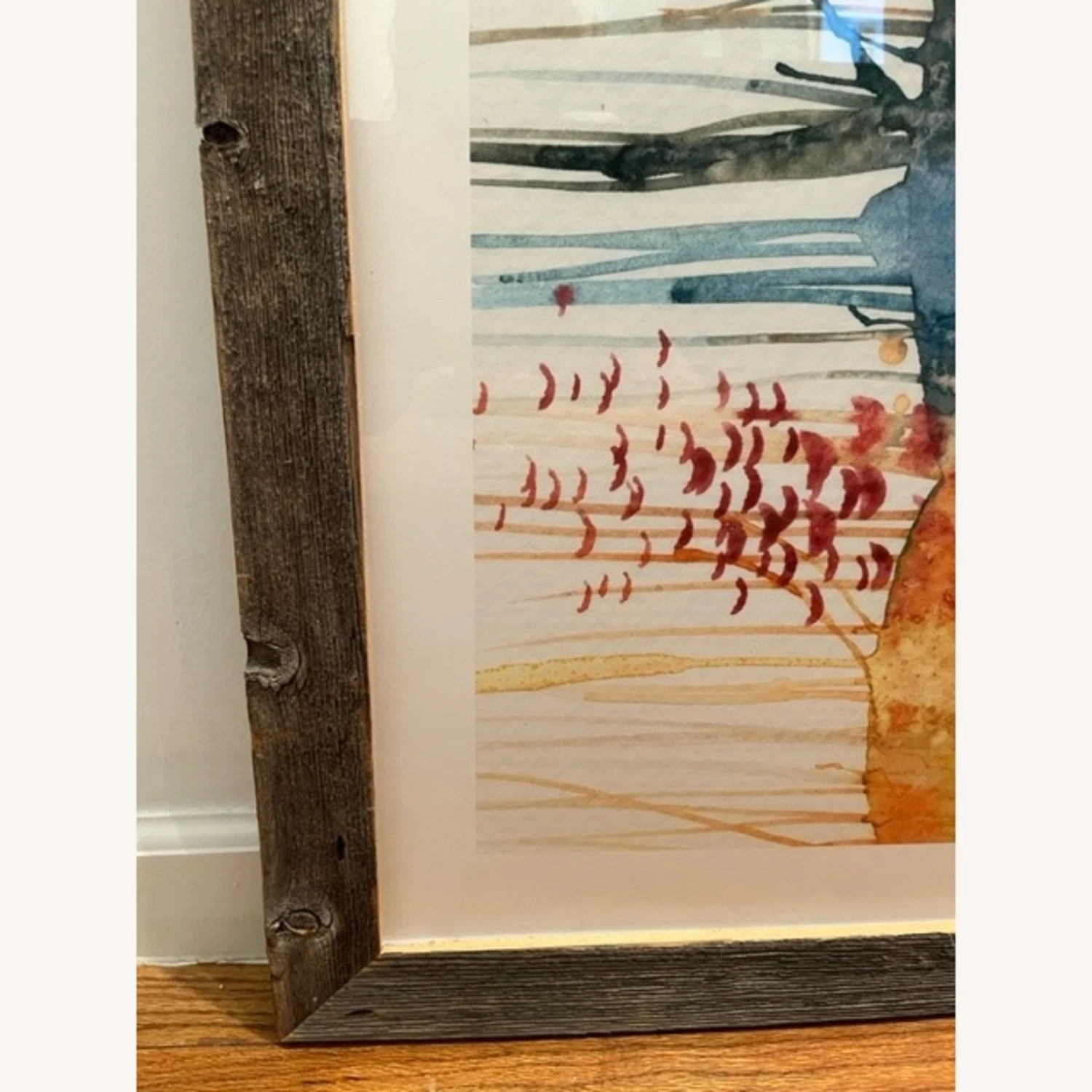 Other Large Wood Framed Art 4 Other Large Wood Framed Art - Image 2