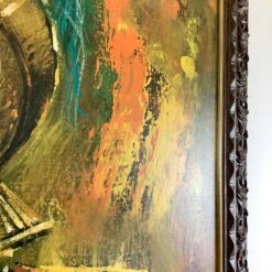 Vintage El Conquistador Framed Art Print- Reynaldo -Home Furnishings Store 1500 1500 frame 0 9486