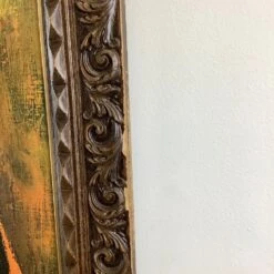 Vintage El Conquistador Framed Art Print- Reynaldo -Home Furnishings Store 1500 1500 frame 0 9493