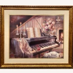 Other Sonata By Firelight Framed Print By Judy Gibson -Home Furnishings Store 1500 1500 frame 0 9553