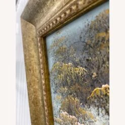 Vintage 1980s Signed Landscape Oil Painted -Home Furnishings Store 1500 1500 frame 0 9698