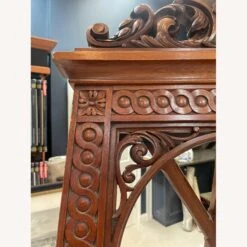 Victorian Hand Carved Mahogany Artist's Easel -Home Furnishings Store 1500 1500 frame 0 9763