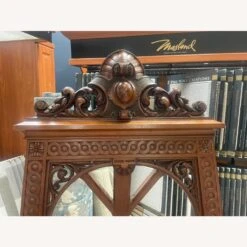Victorian Hand Carved Mahogany Artist's Easel -Home Furnishings Store 1500 1500 frame 0 9764