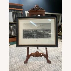 Victorian Hand Carved Mahogany Artist's Easel -Home Furnishings Store 1500 1500 frame 0 9765