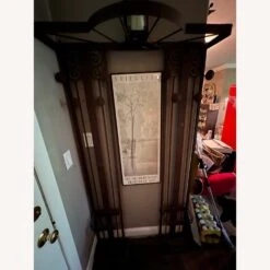 Art Deco Iron Hall Coat Tree Edgar Brandt Style -Home Furnishings Store 1500 1500 frame 0 9794