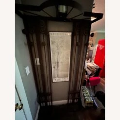 Art Deco Iron Hall Coat Tree Edgar Brandt Style -Home Furnishings Store 1500 1500 frame 0 9795