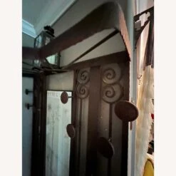 Art Deco Iron Hall Coat Tree Edgar Brandt Style -Home Furnishings Store 1500 1500 frame 0 9797