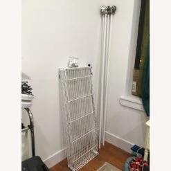 InterMetro Large White Clothes Rack 14 InterMetro Large White Clothes Rack -Home Furnishings Store 1500 1500 frame 0 9850