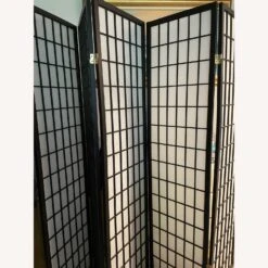 Other 5-Panel Screen In White Paper & Black Grid Design -Home Furnishings Store 1500 1500 frame 0 9901