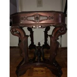 19th Century Victorian Renaissance Revival Center Table -Home Furnishings Store 1500 1500 frame 90 1